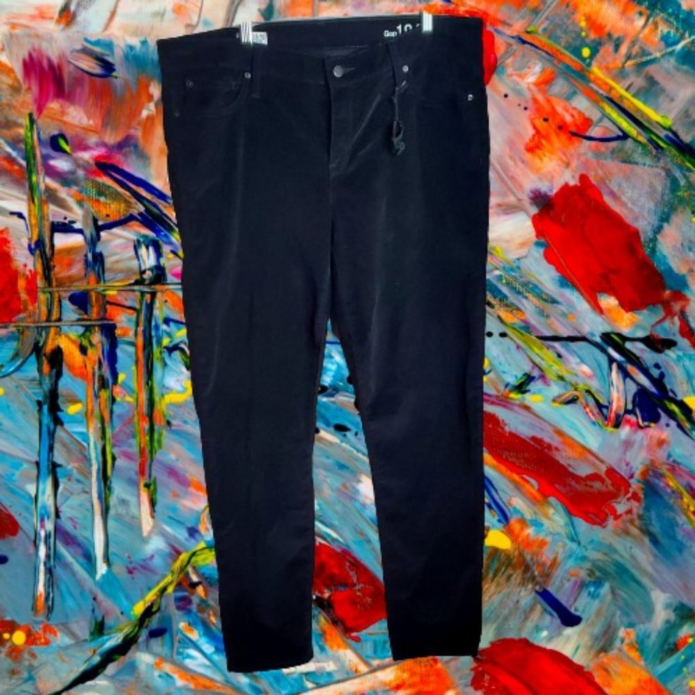 Vintage GAP 1969 Black Velvet Pants